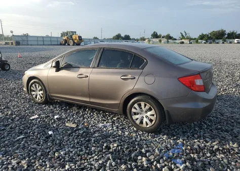 2012 Honda Civic Lx z USA, uszkodzony, nr VIN 19XFB2F54CE028494